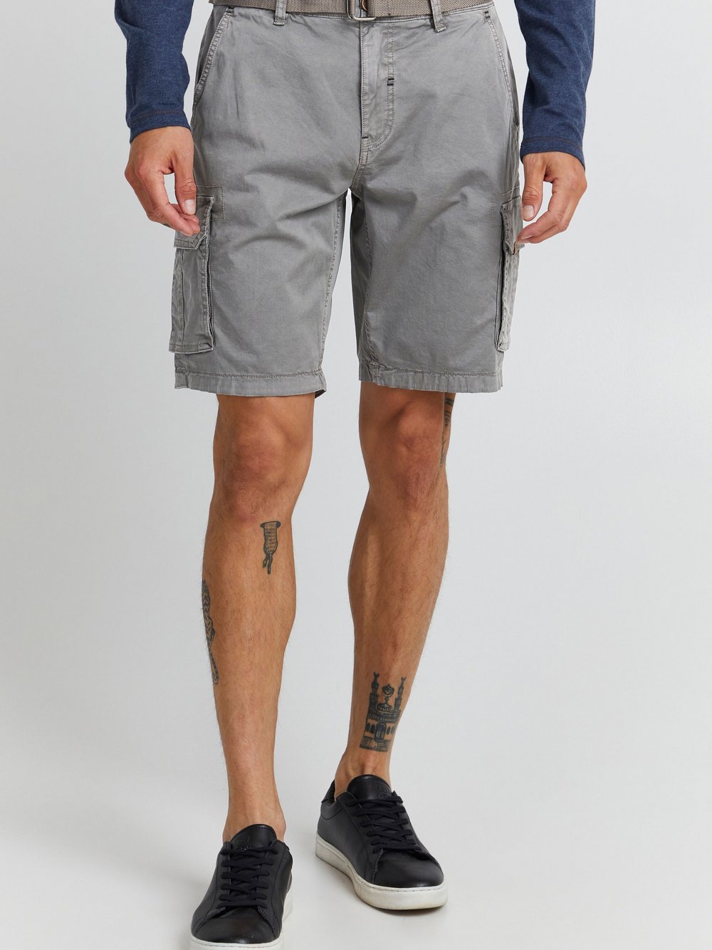 11 Project Cargoshorts Herren grau, L