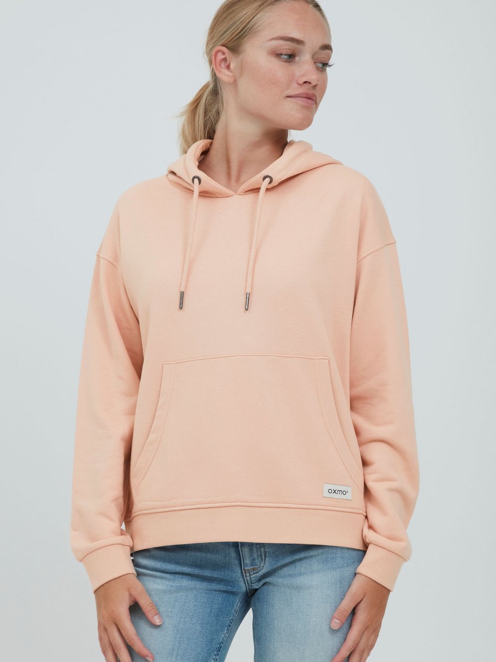 OXMO Kapuzenpullover Damen orange, XXL