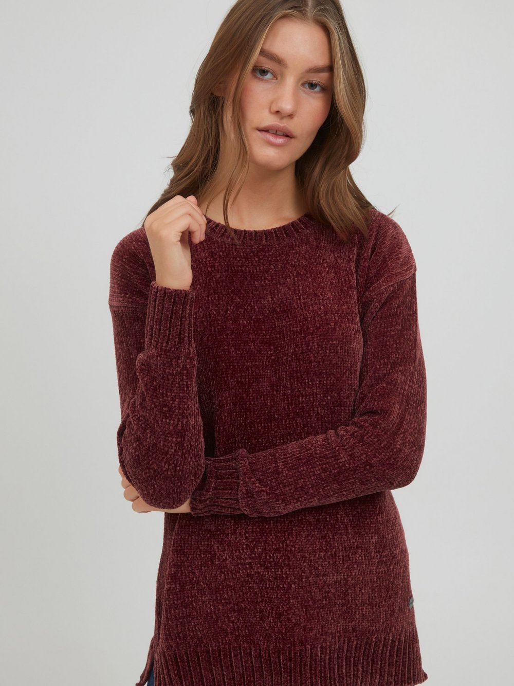 OXMO Strickpullover Damen rot, XS