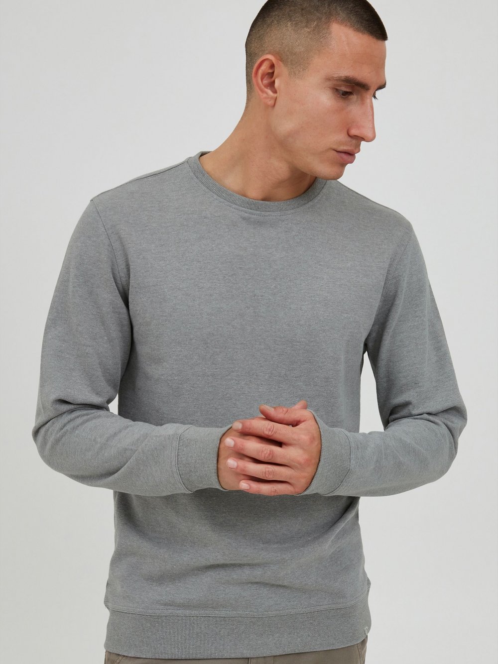 11 Project Sweatshirt Herren grau, L