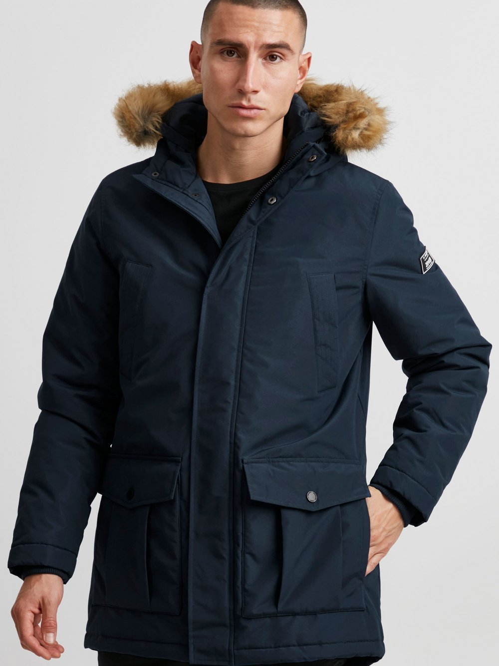 11 Project Parka Herren blau, L