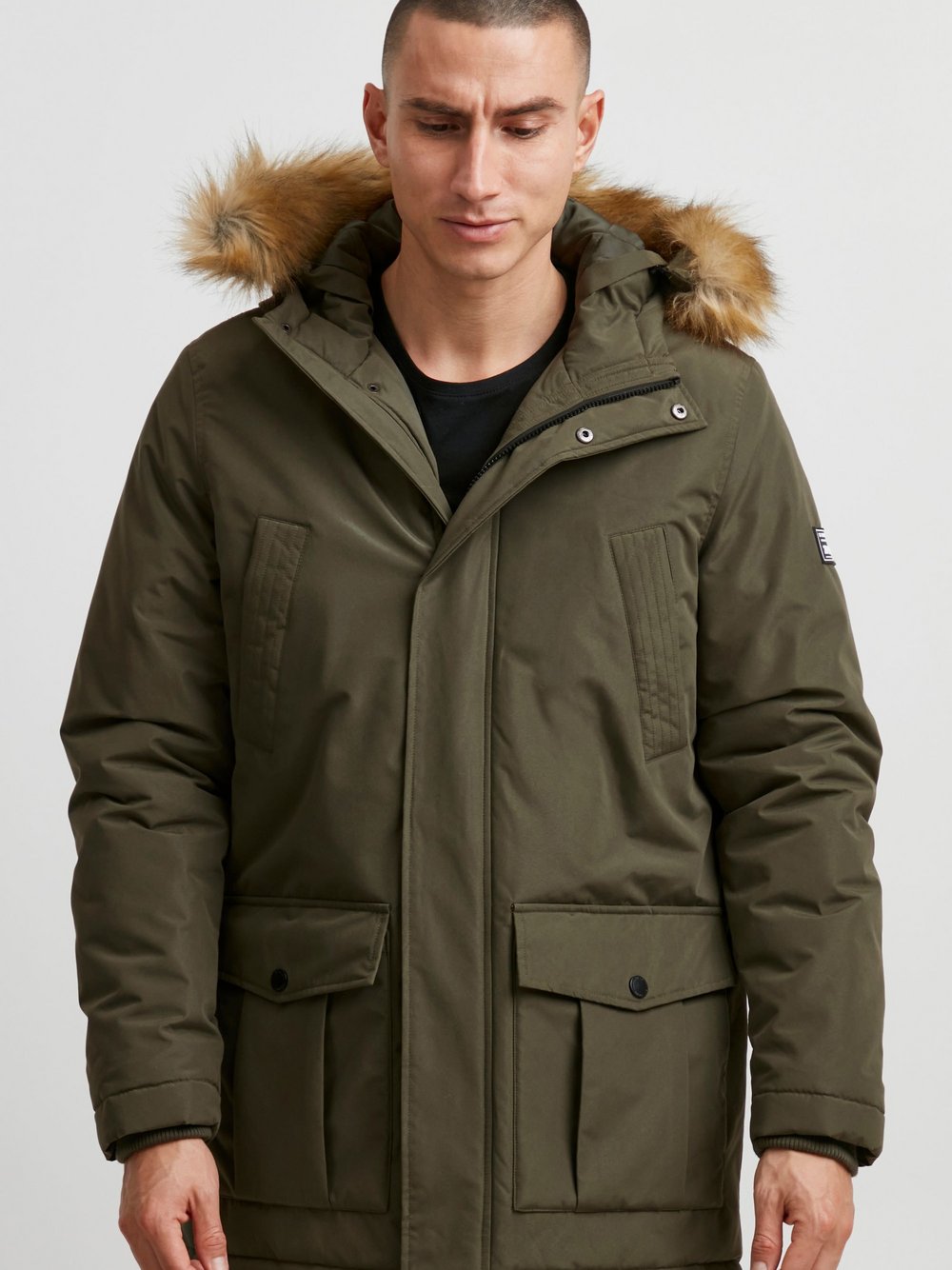 11 Project Parka Herren grün, S