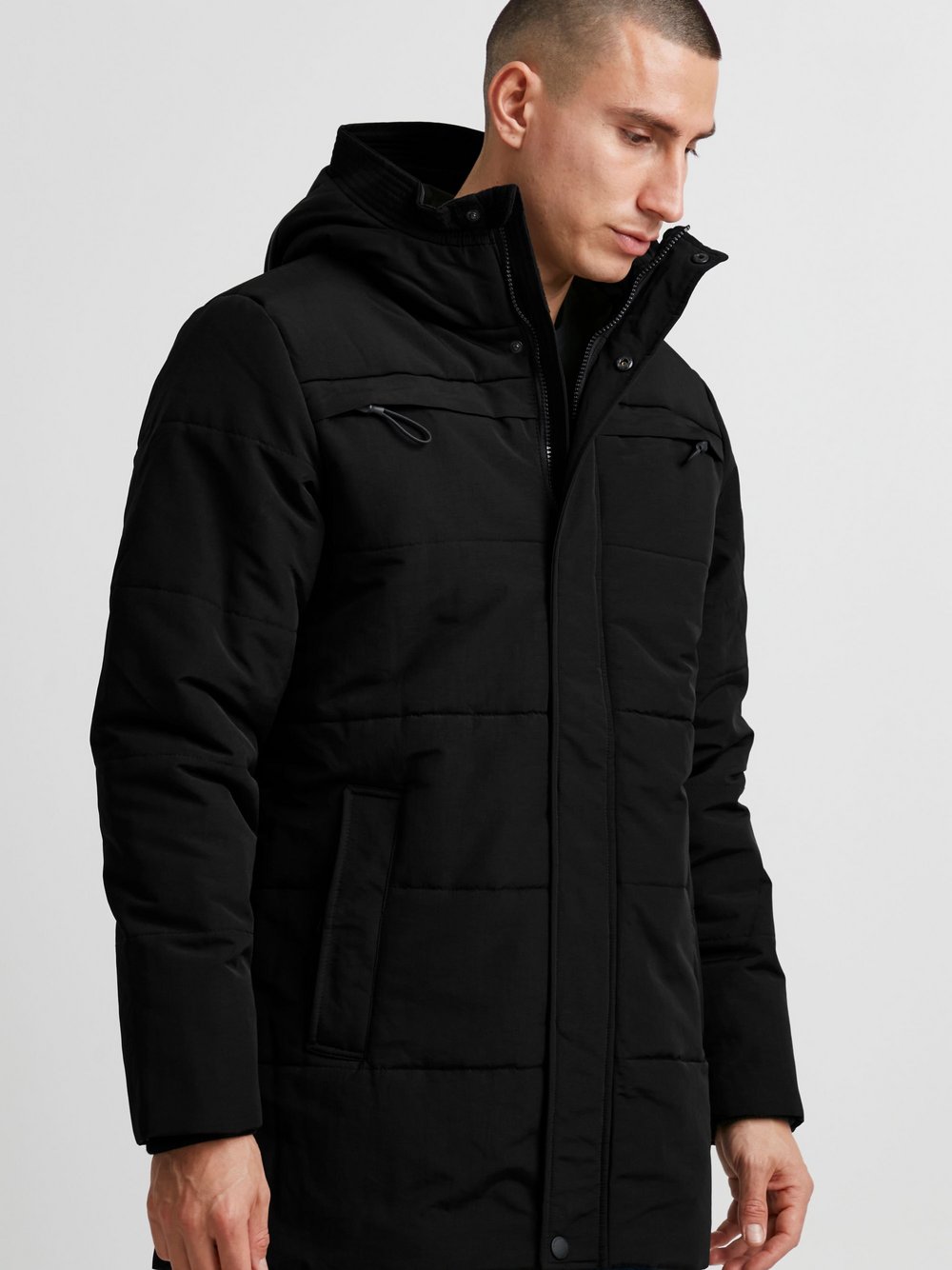 11 Project Parka Herren Polyamid schwarz, XXL