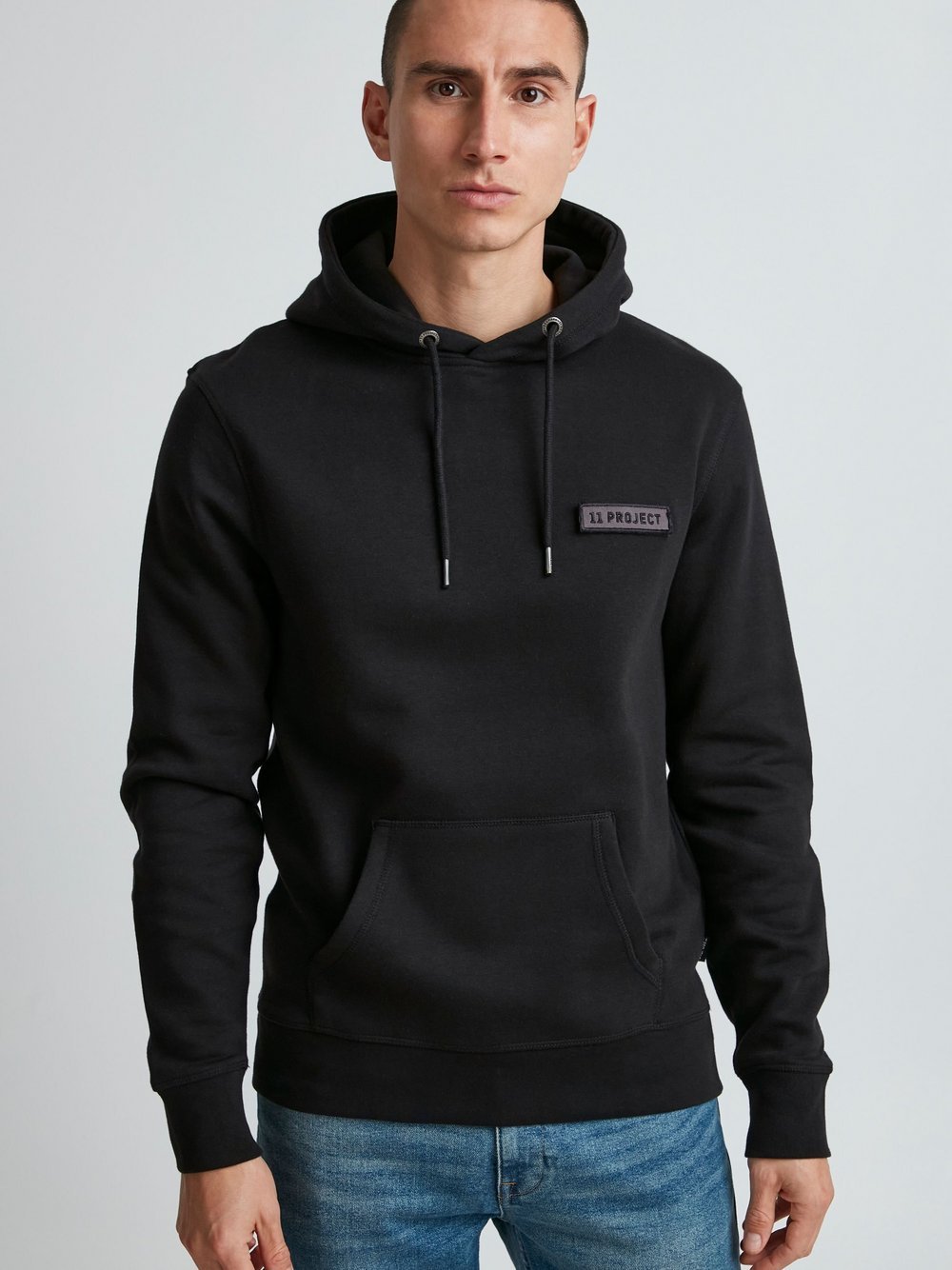 11 Project Hoodie Herren schwarz, M