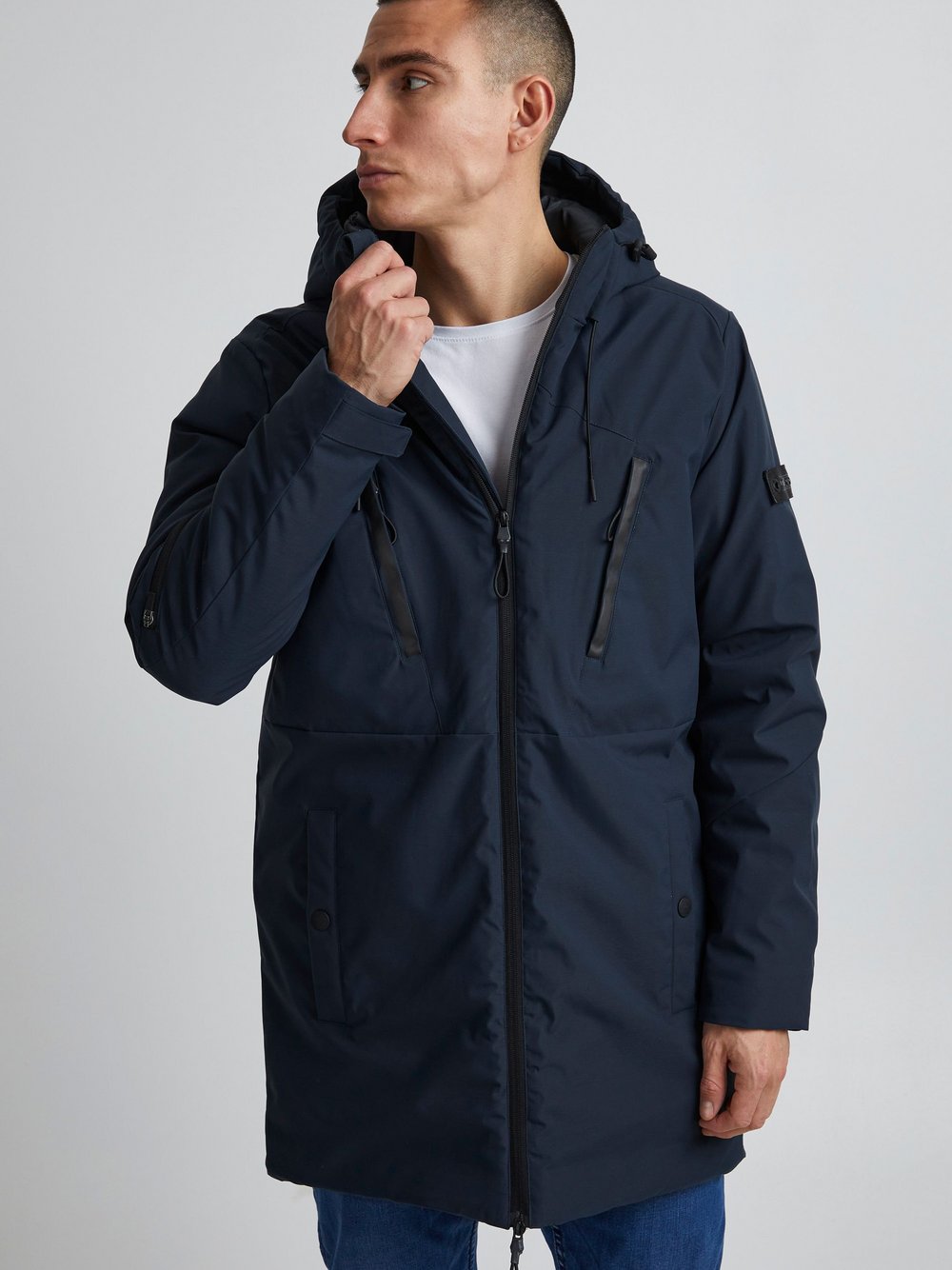 11 Project Parka Herren blau, L