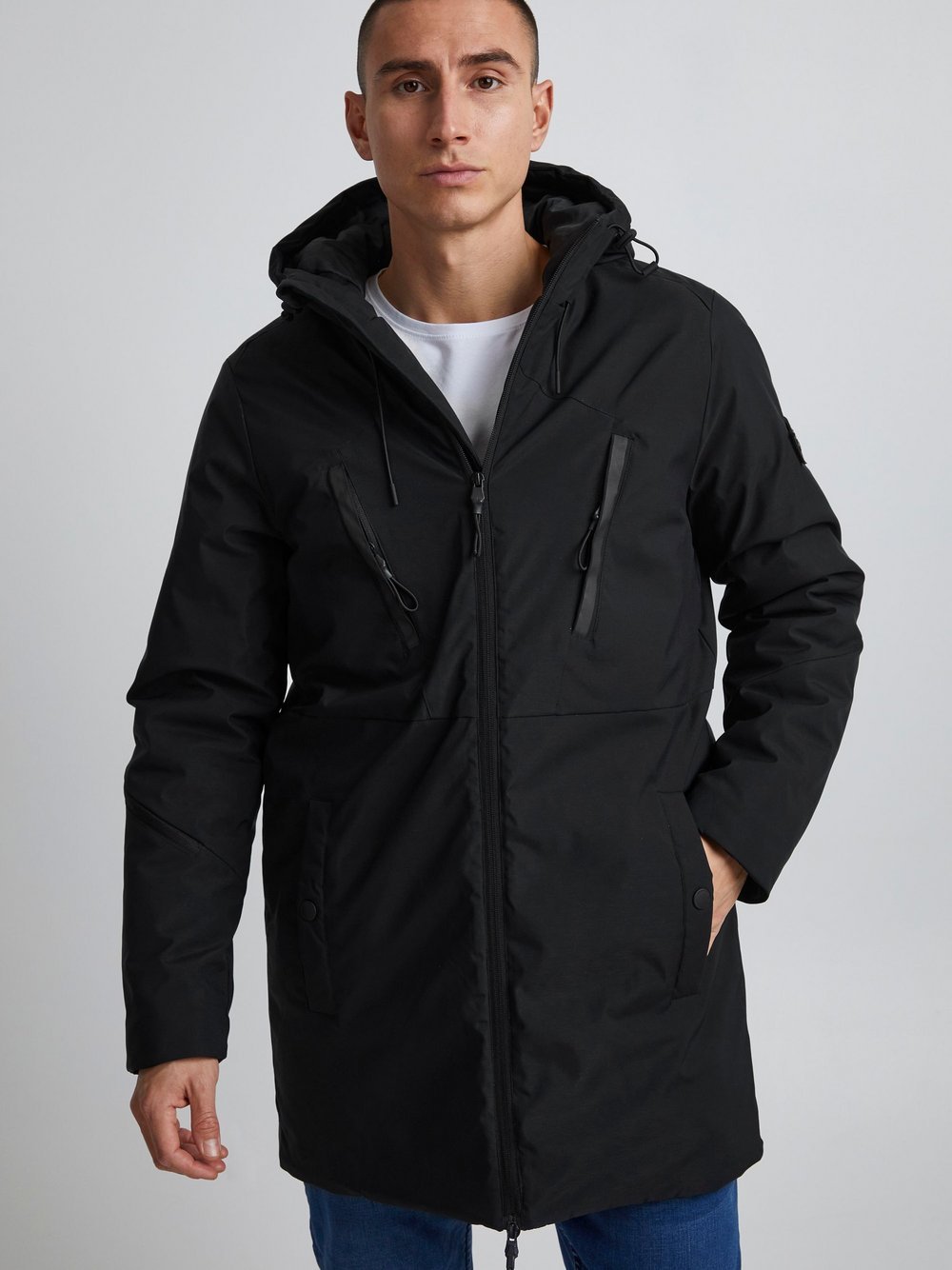 11 Project Parka Herren schwarz, L