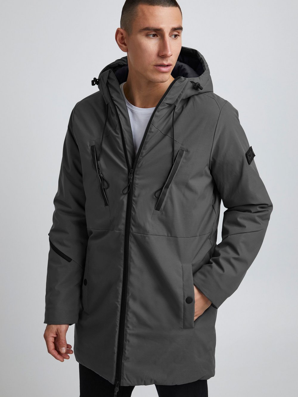 11 Project Parka Herren grau, L