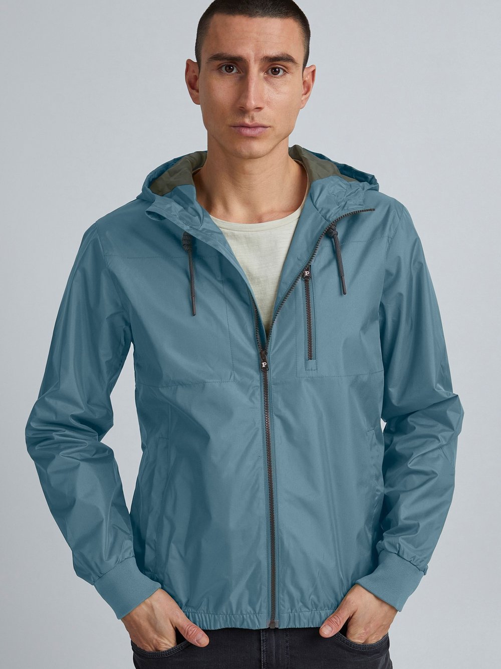 11 Project Kurzjacke Herren blau, XXL