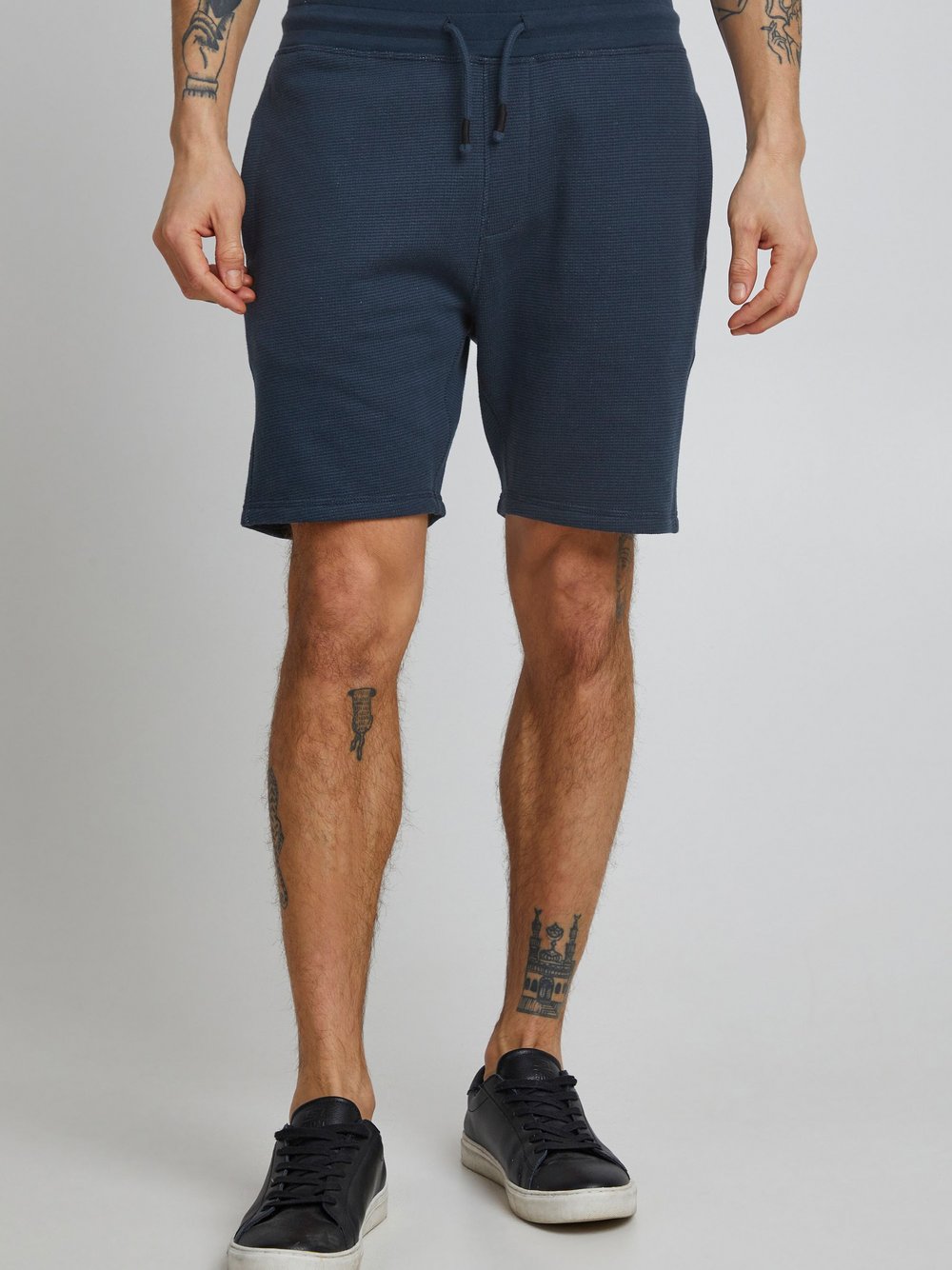 11 Project Sweatshorts Herren Baumwolle blau, M