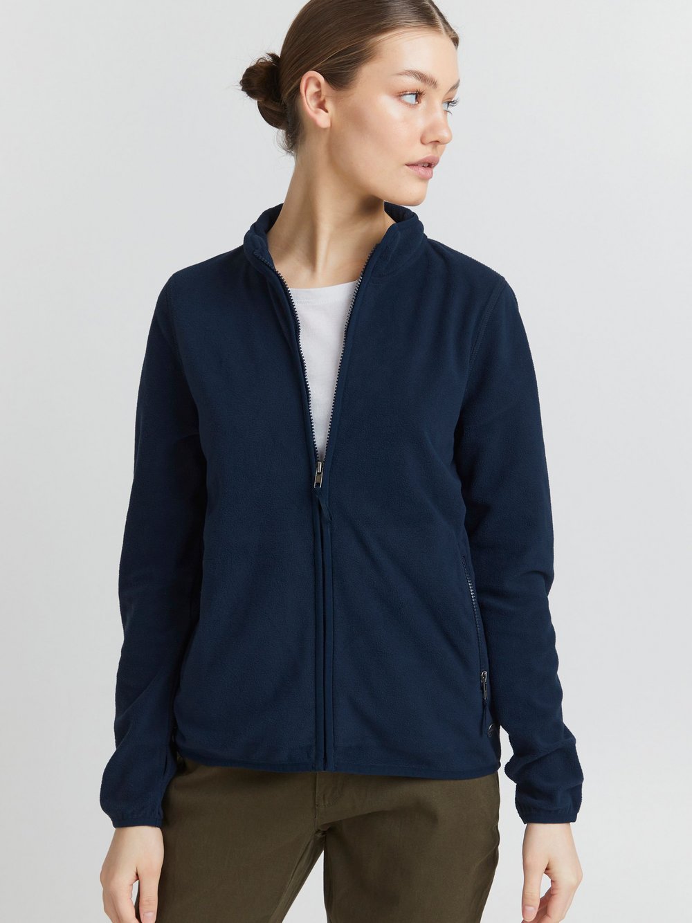 OXMO Fleecejacke Damen blau, S