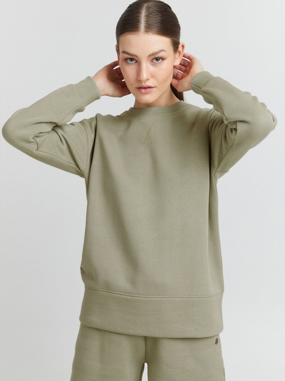 OXMO Sweatshirt Damen grün, L