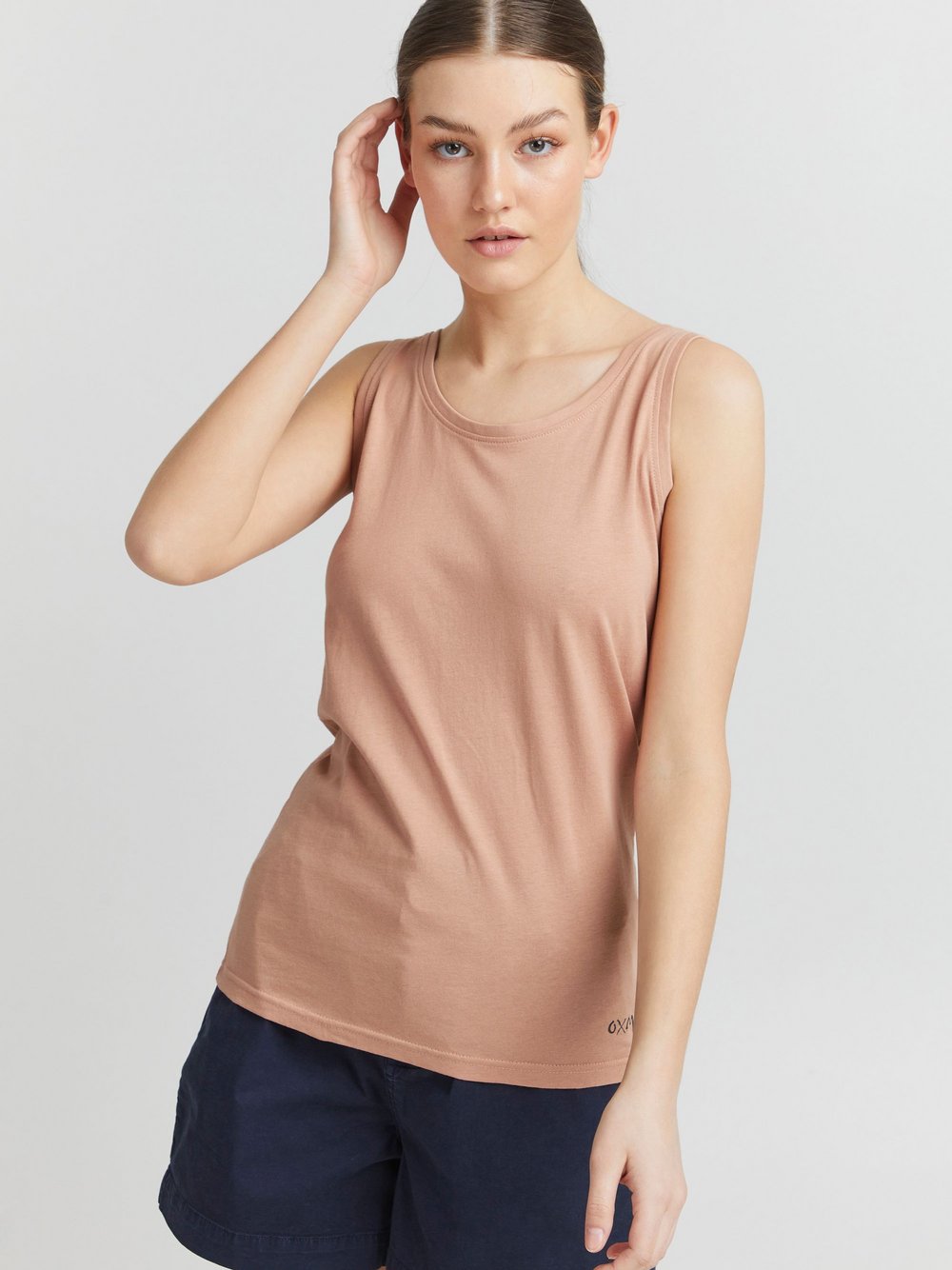 OXMO Trägertop Damen Baumwolle rosa, XXL