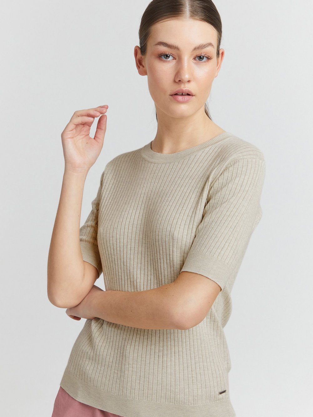 OXMO T Damen beige, XXL