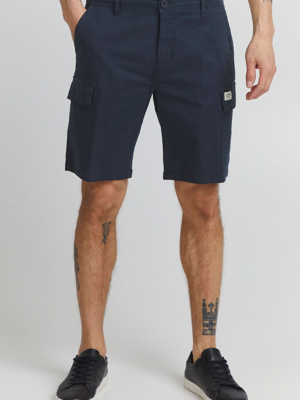 11 Project Cargoshorts Herren Baumwolle blau, XXXL