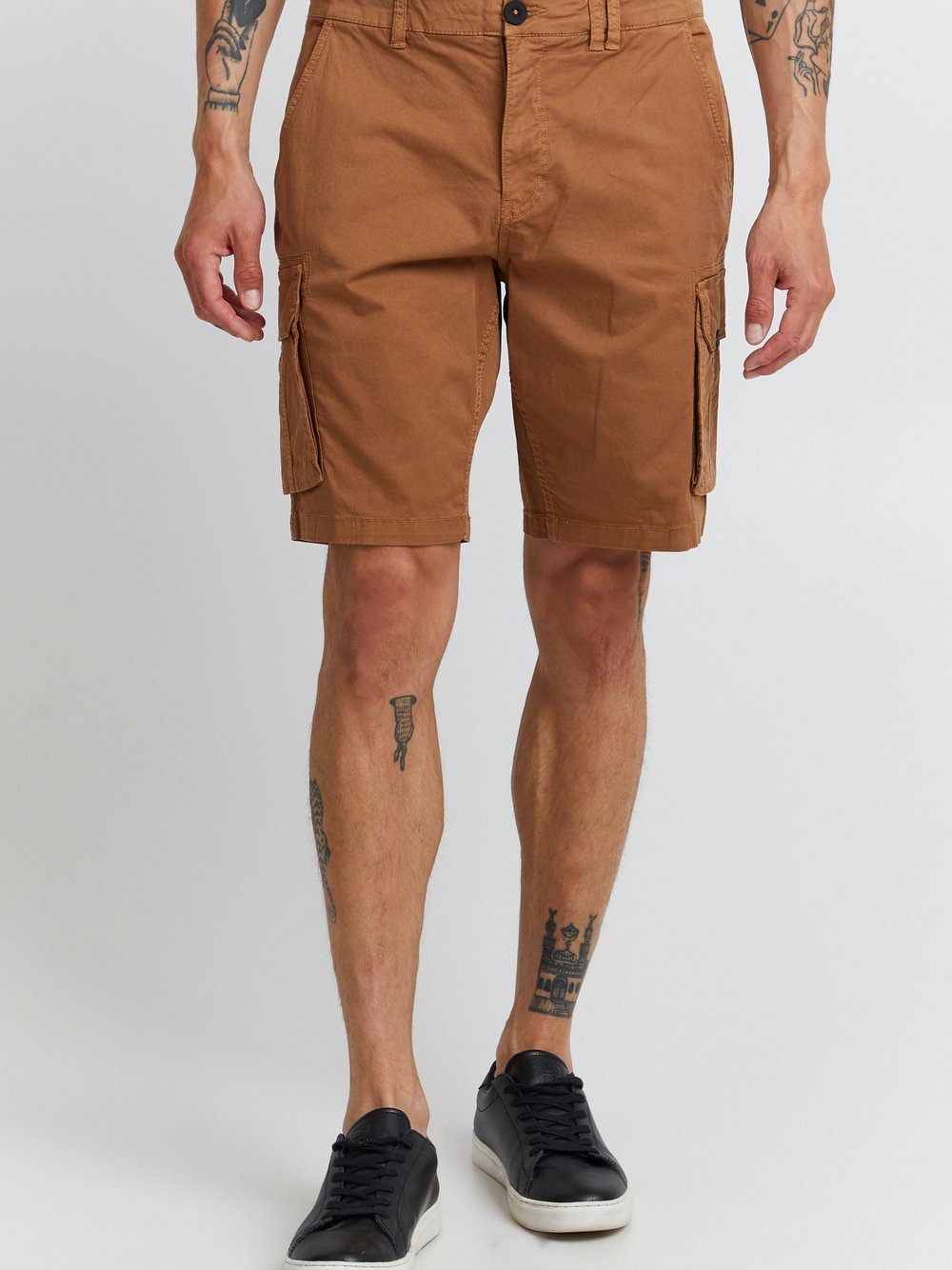 11 Project Cargoshorts Herren Baumwolle braun, L