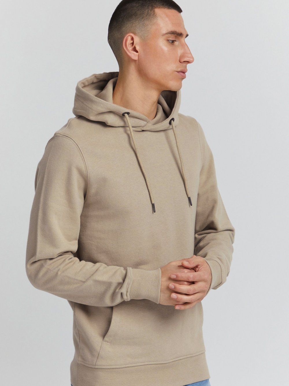 11 Project Hoodie Herren Baumwolle beige, XL