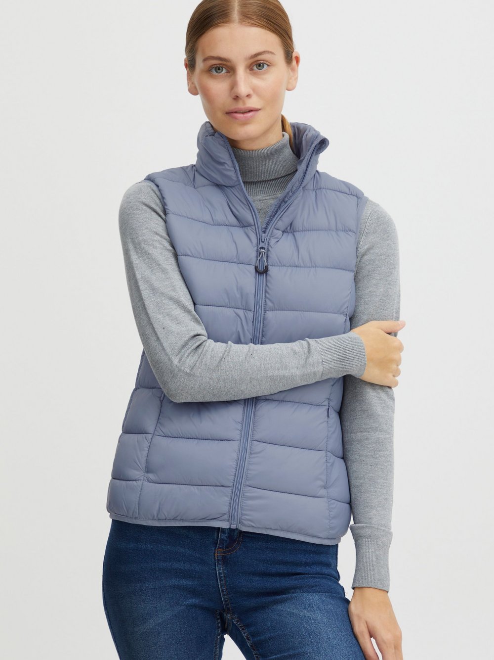 OXMO Steppweste Damen grau, 42