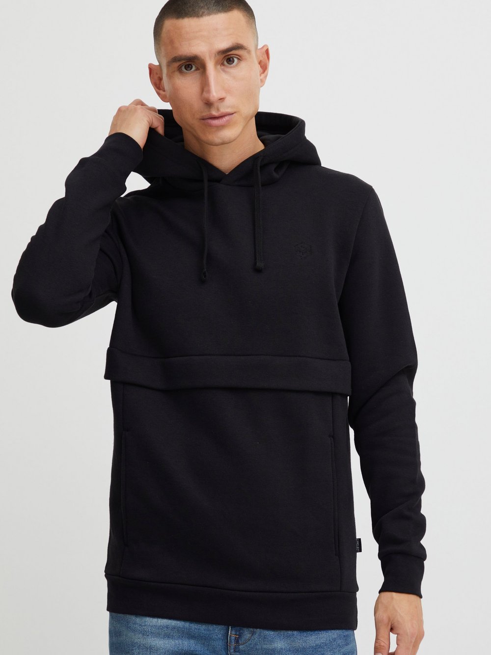 11 Project Hoodie Herren Baumwolle schwarz, L