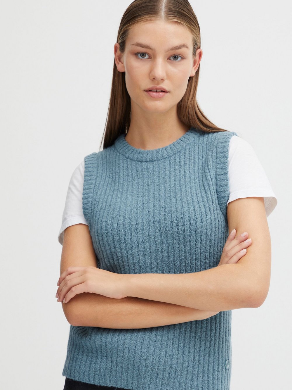 OXMO Pullunder Damen blau, XXL