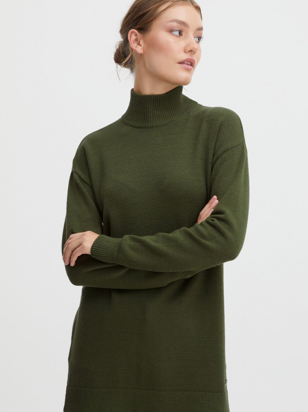 OXMO Strickpullover Damen grün, M