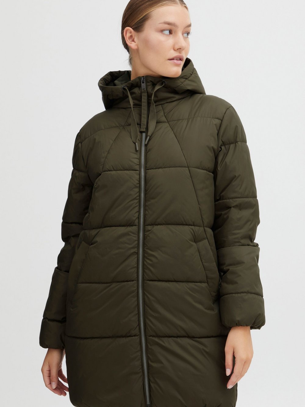 OXMO Steppjacke Damen Polyamid grün, 44