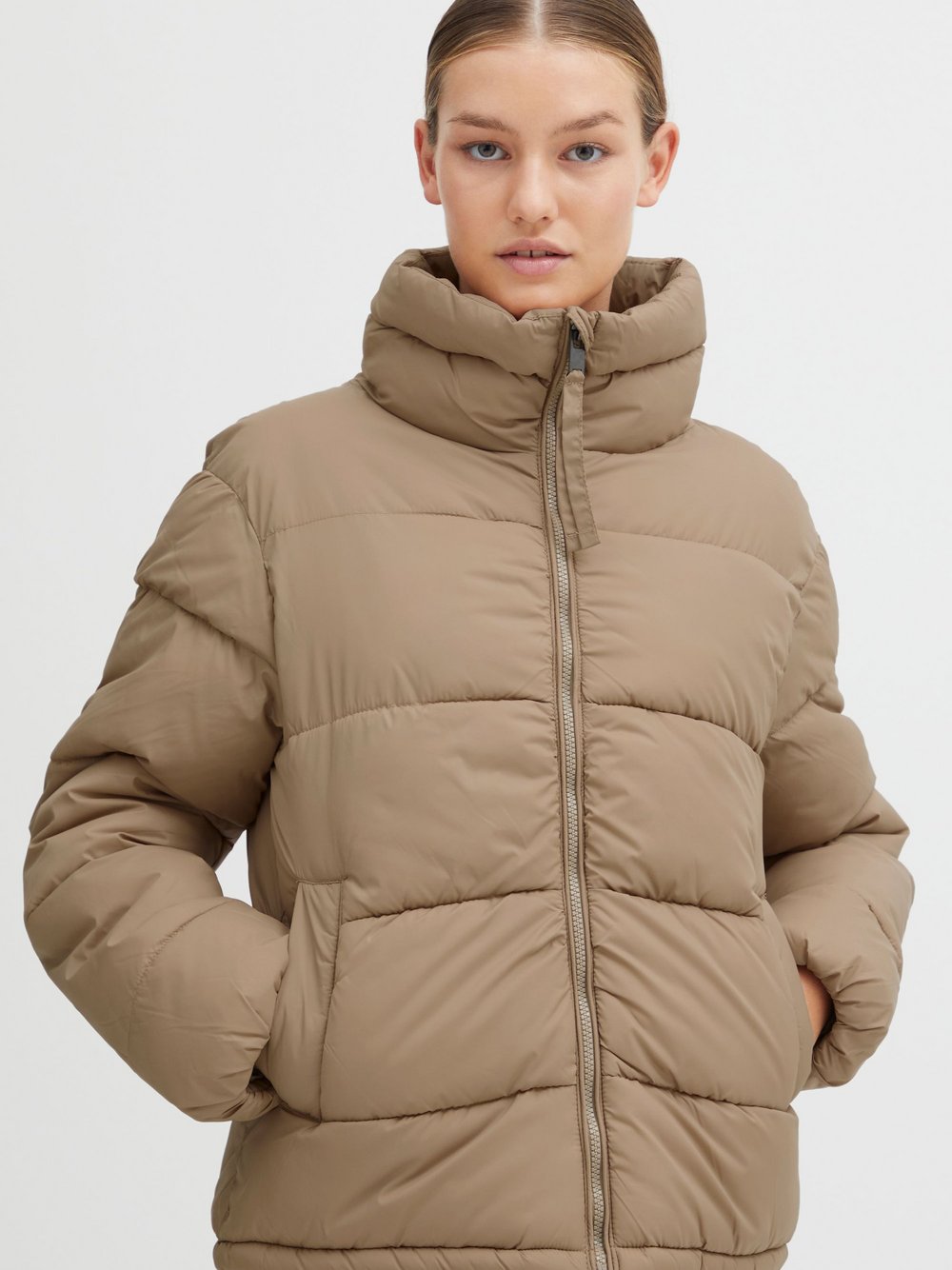 OXMO Steppjacke Damen braun, 34