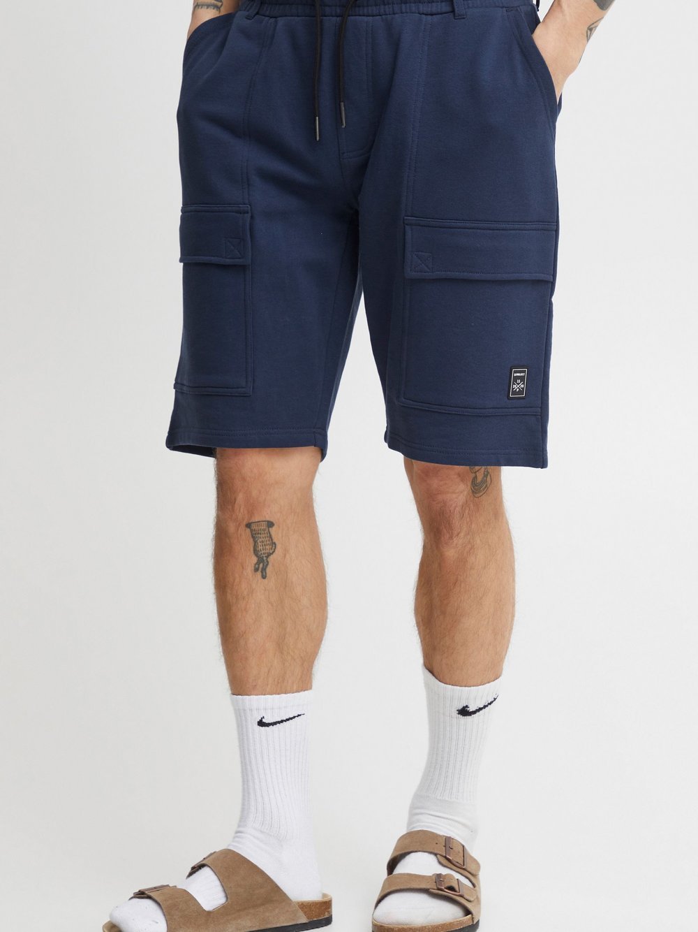 11 Project Sweatshorts Herren Baumwolle blau, XXXL