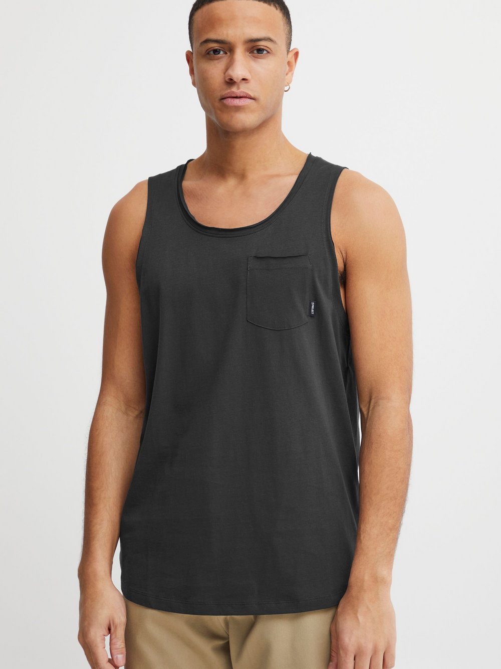 11 Project Tanktop Herren Baumwolle schwarz, XXL