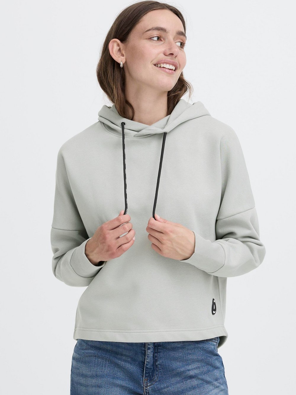 Thumbnail - OXMO Hoodie Damen grau, XXL