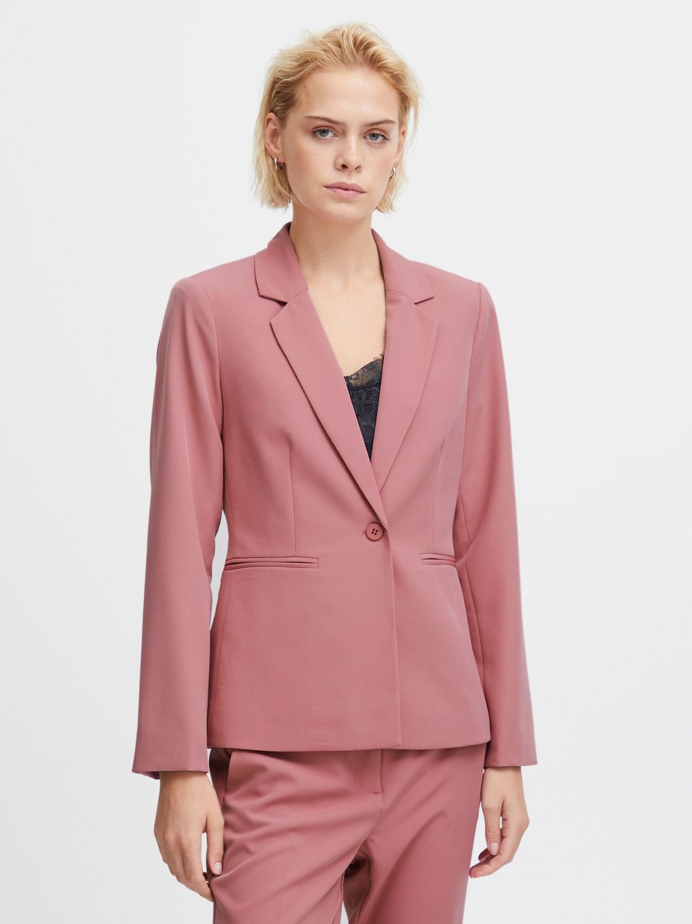 Ichi Jackenblazer Damen rosa, 34