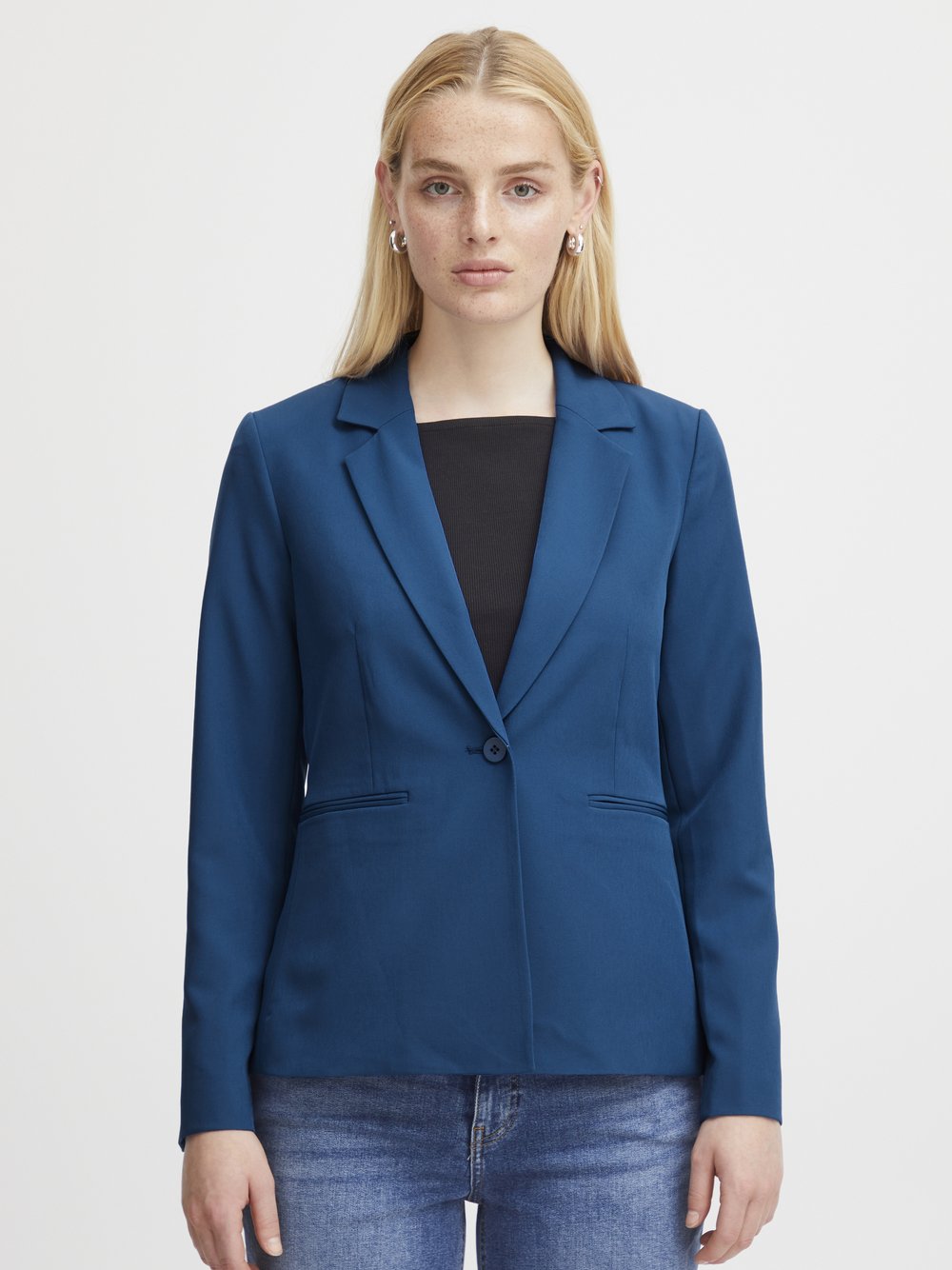 Ichi Jackenblazer Damen blau, 34
