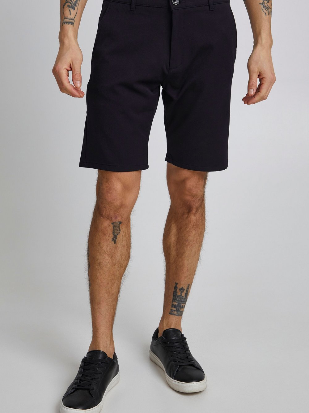 Solid Chinoshorts Herren blau, S