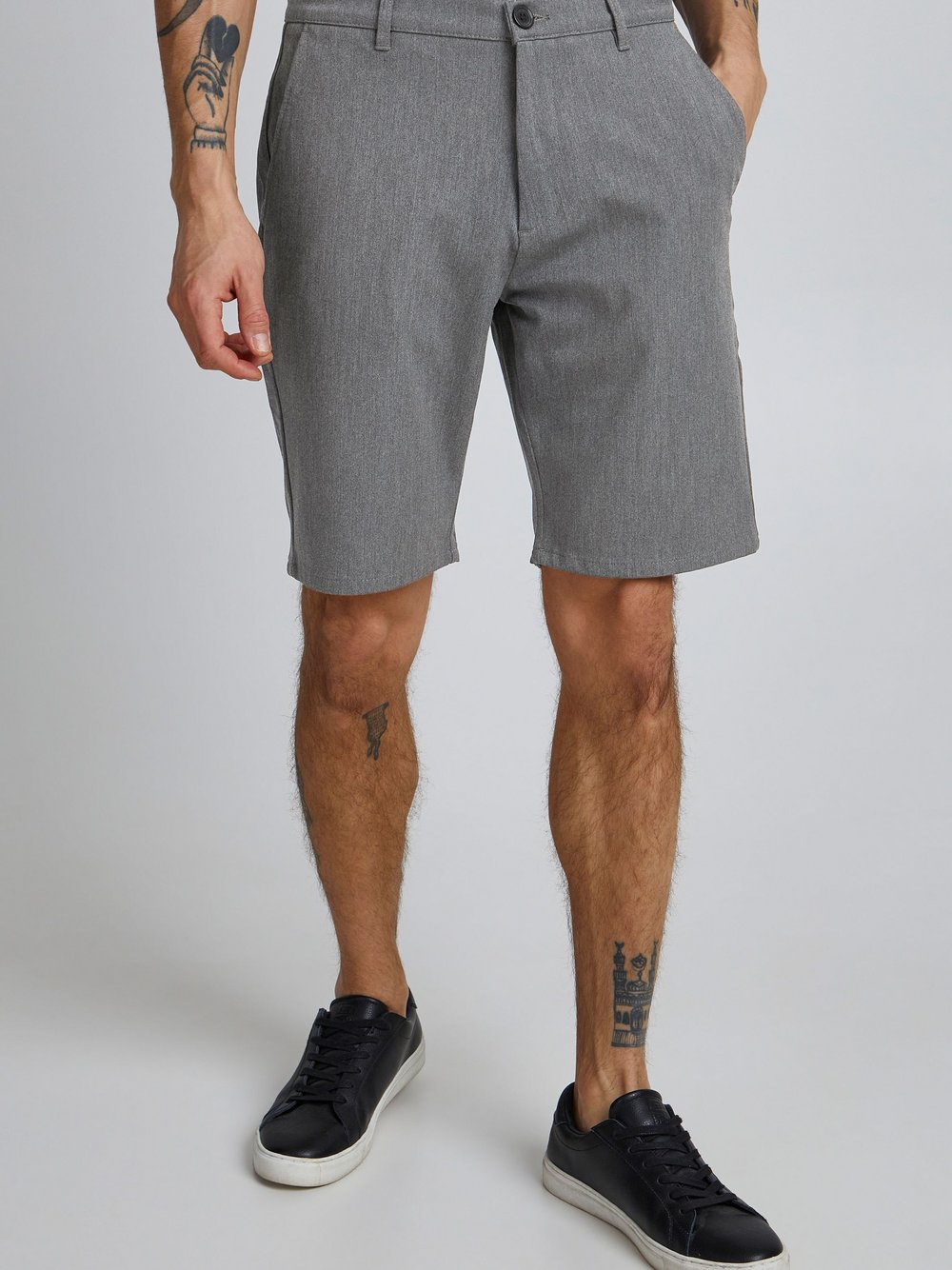 Solid Chinoshorts Herren grau, XXXL