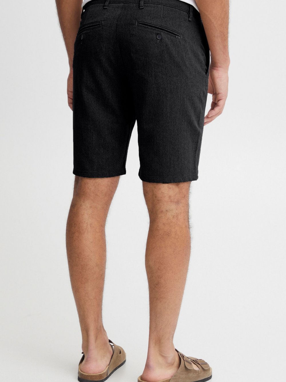 Solid Chinoshorts Herren schwarz, M