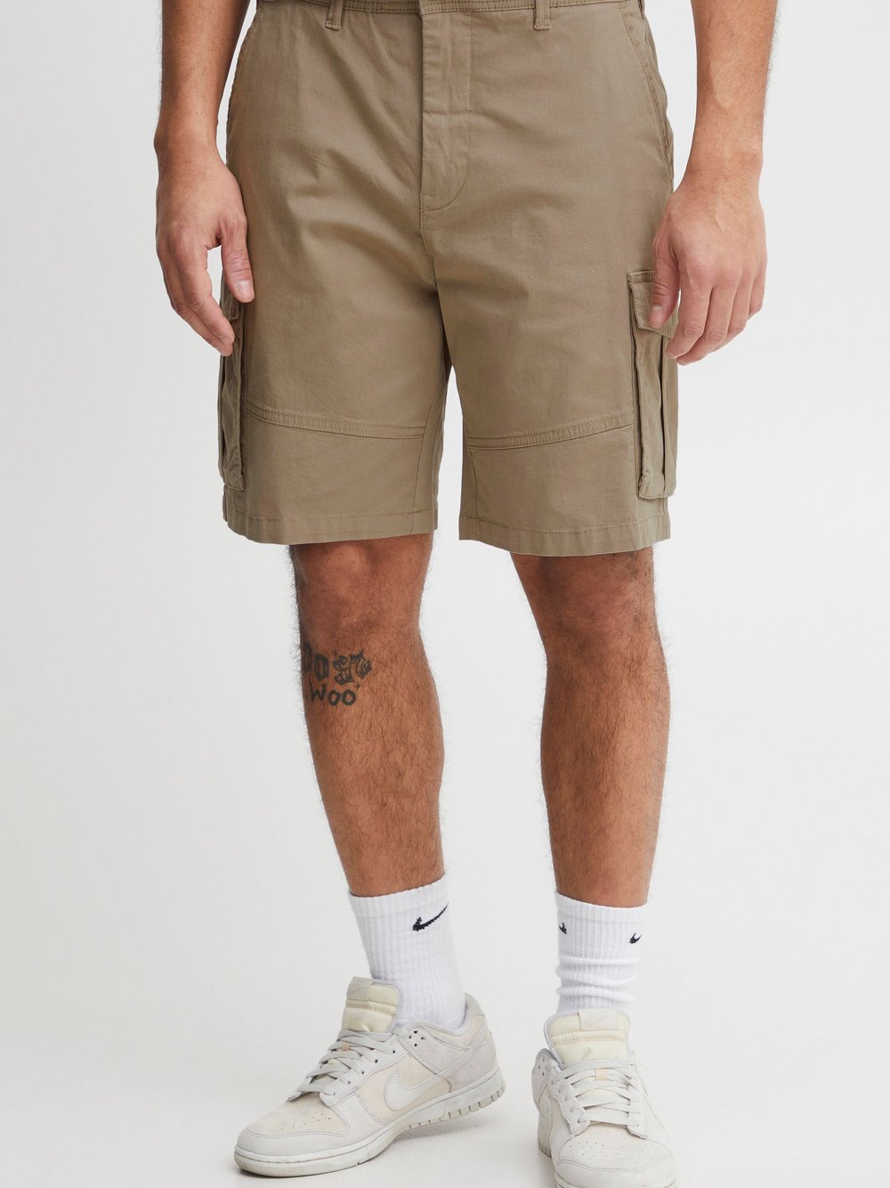 Solid Cargoshorts Herren Baumwolle beige, XXL