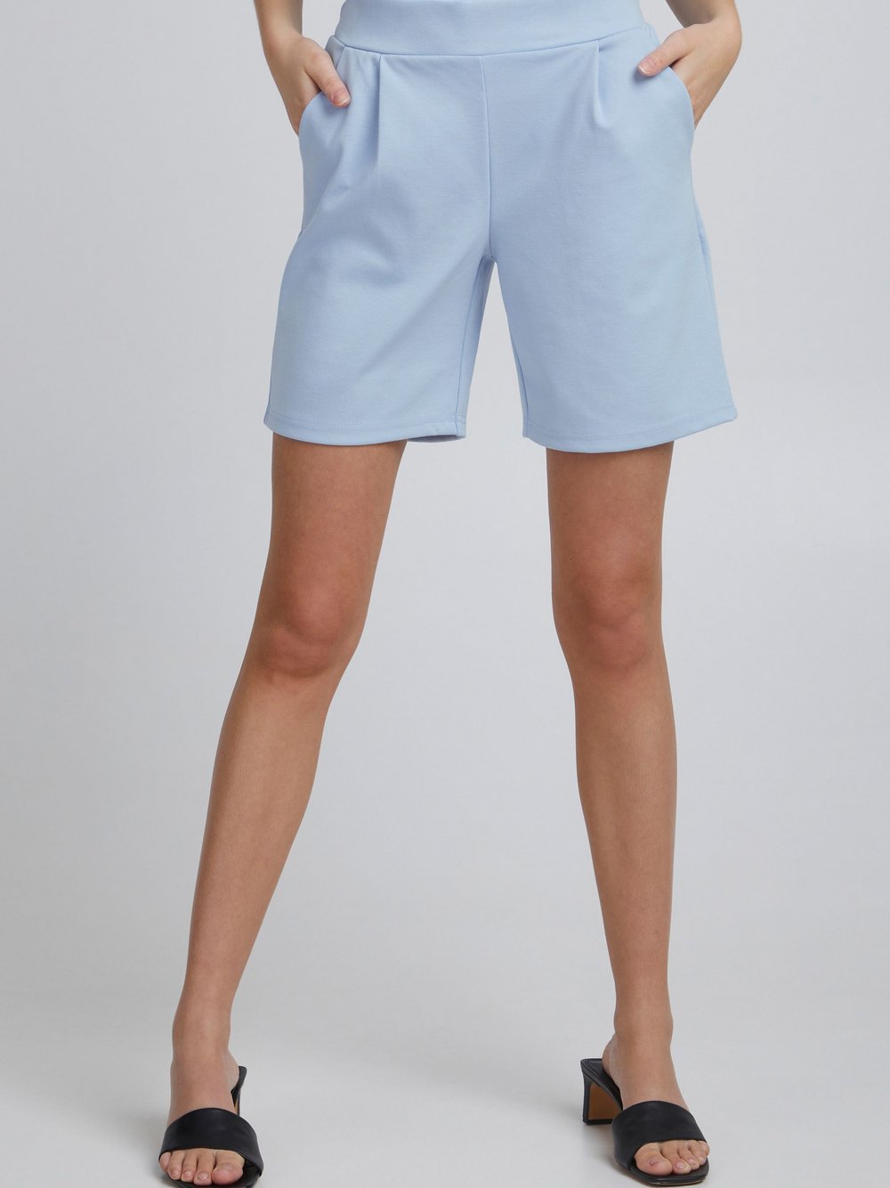 Ichi Shorts Damen blau, XL