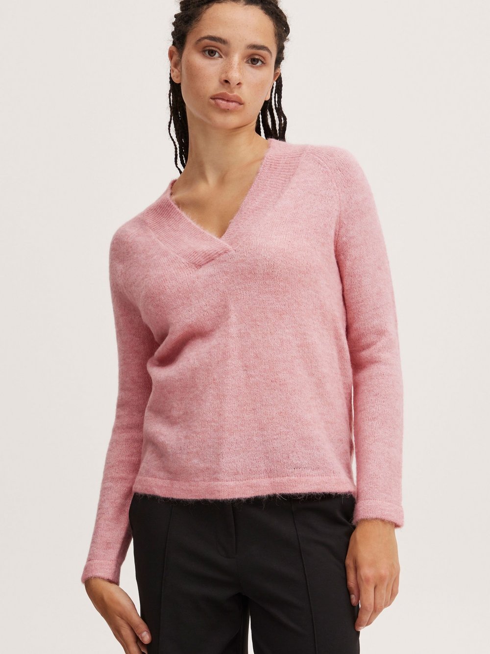 Ichi Strickpullover Damen rosa, S