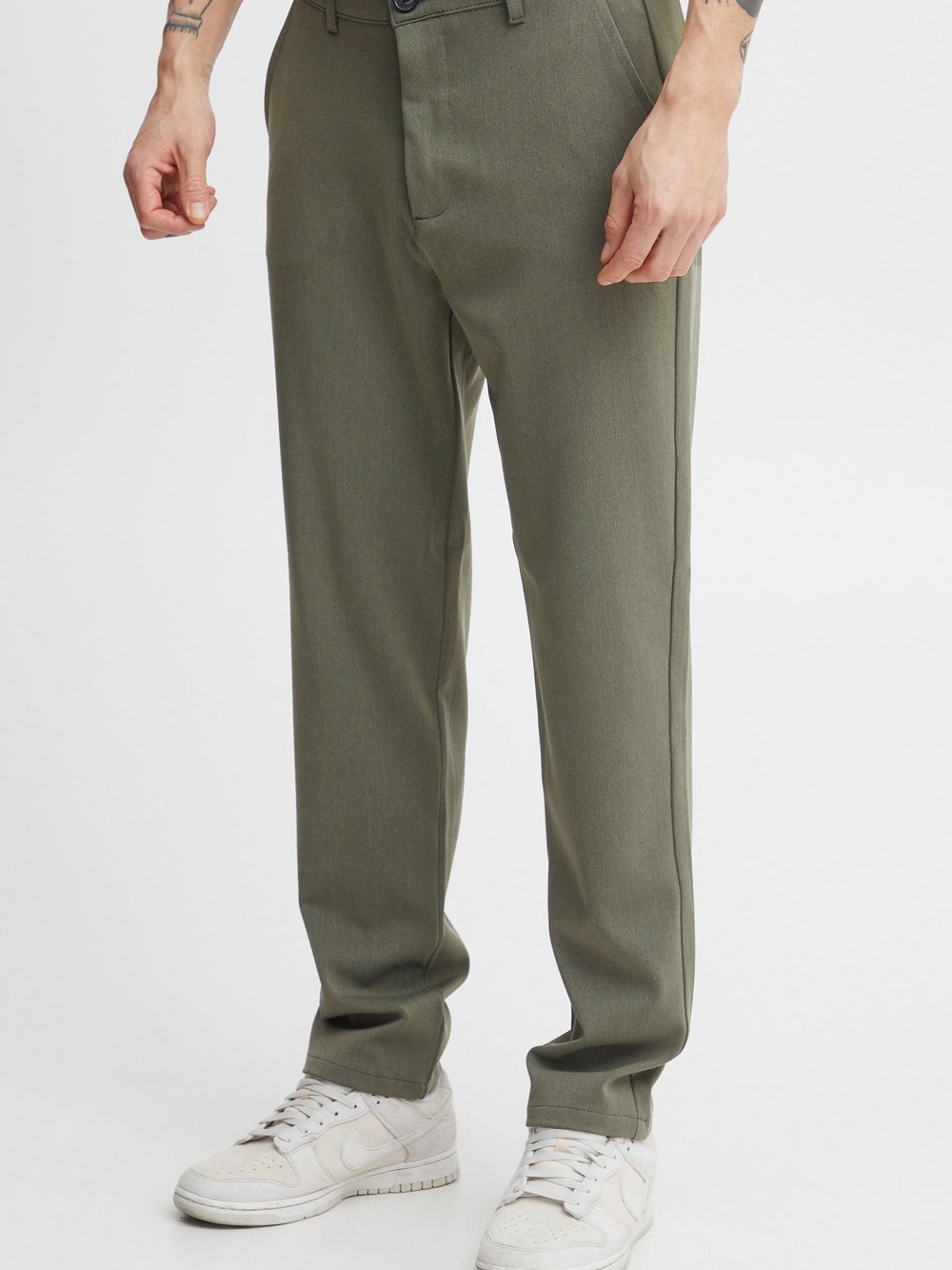 Solid Stoffhose Herren grün, 30-32