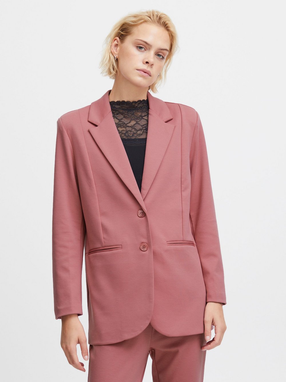 Ichi Jackenblazer Damen rosa, L