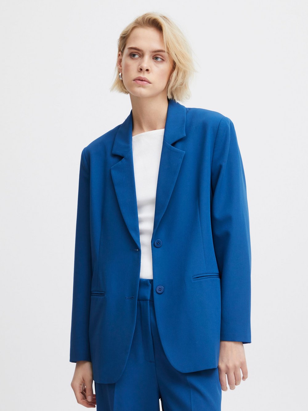 Ichi Jackenblazer Damen blau, 40