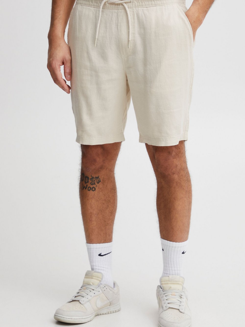 Solid Shorts Herren beige, XXL