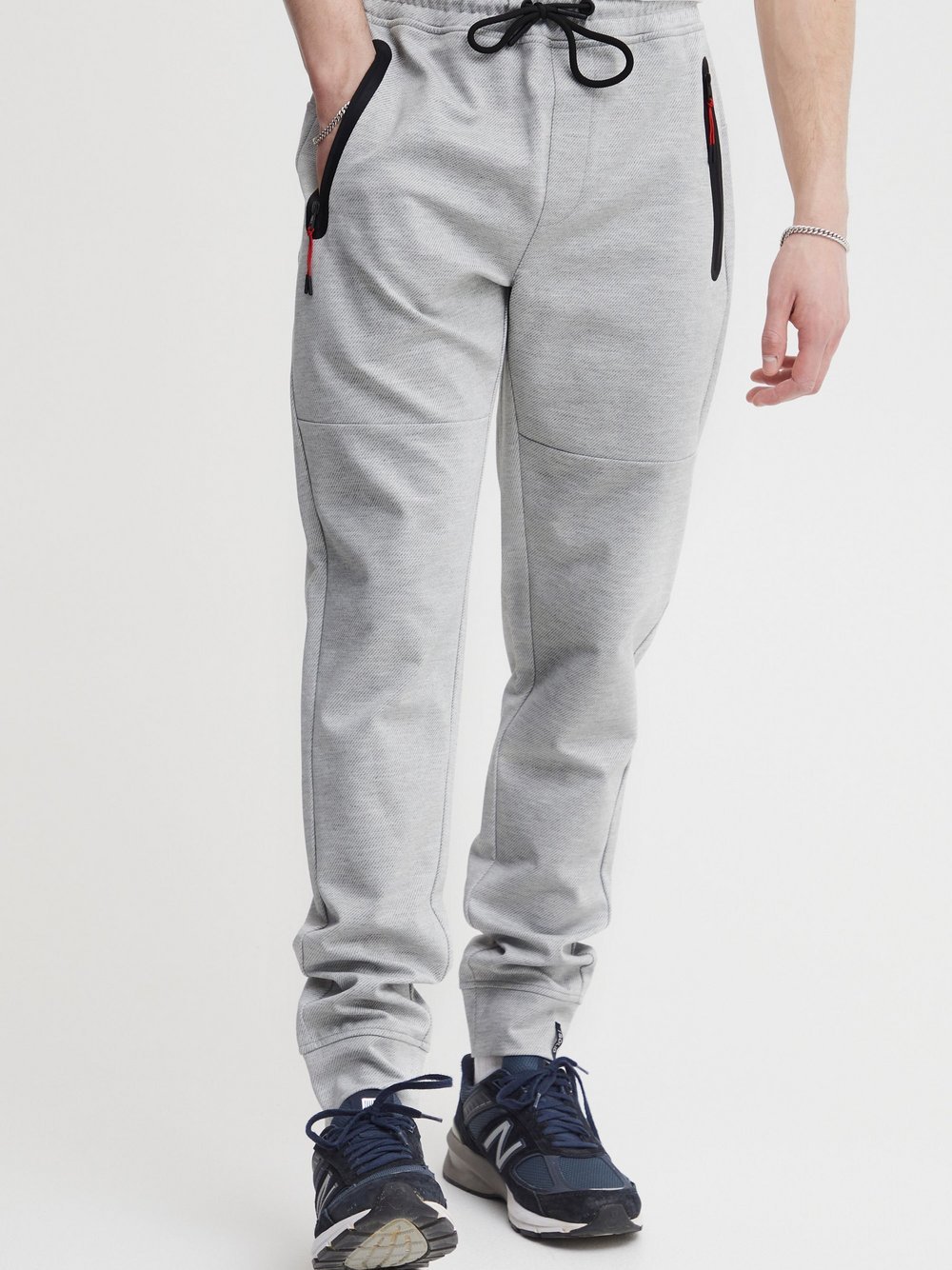 Solid Sweatpants Herren grau, M