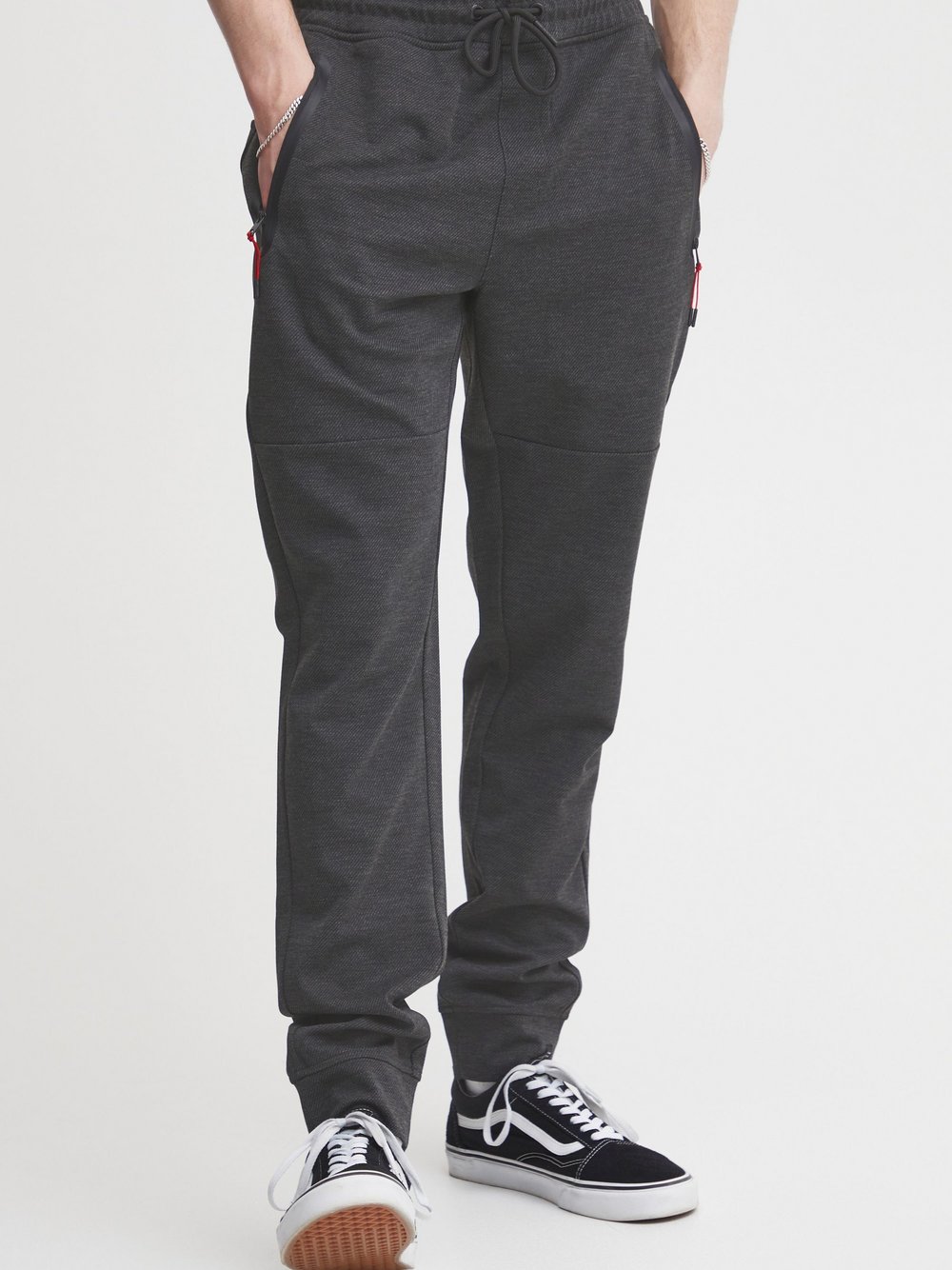 Solid Sweatpants Herren grau, L