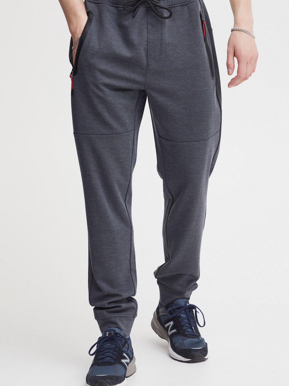 Solid Sweatpants Herren blau, XXL