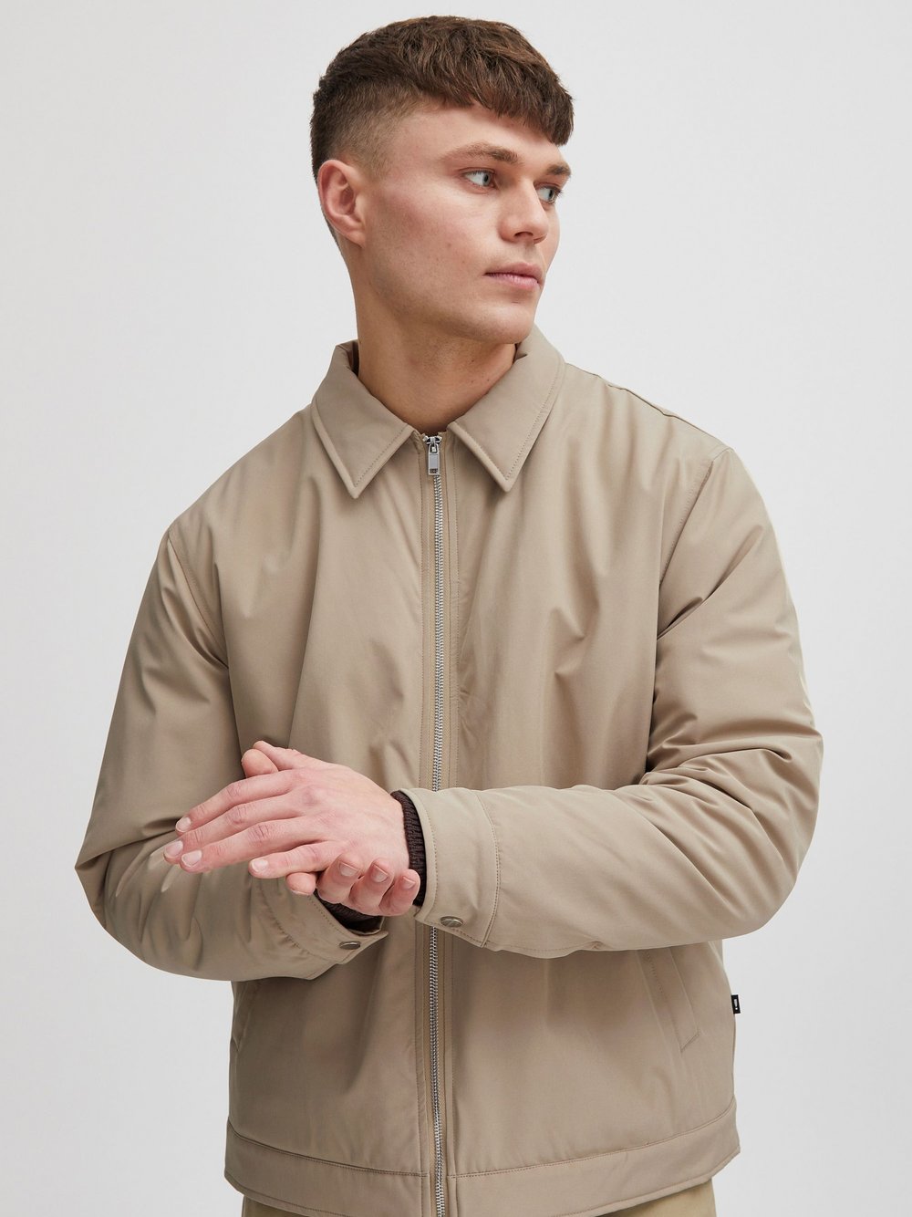 Solid Übergangsjacke Herren beige, XXL