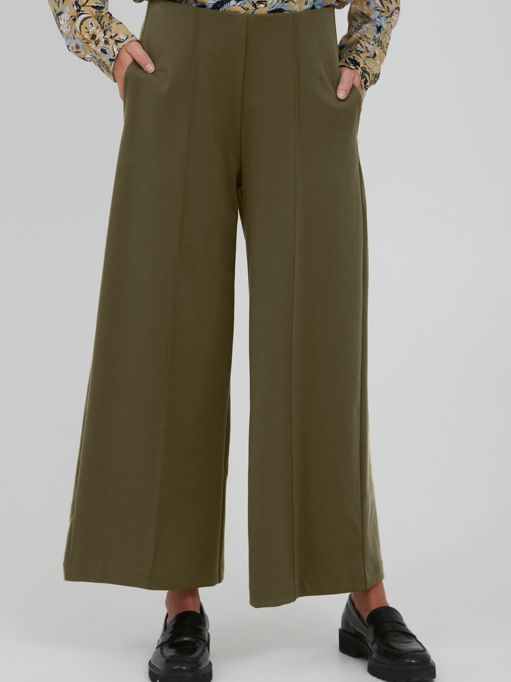 Ichi Culotte Damen grün, M