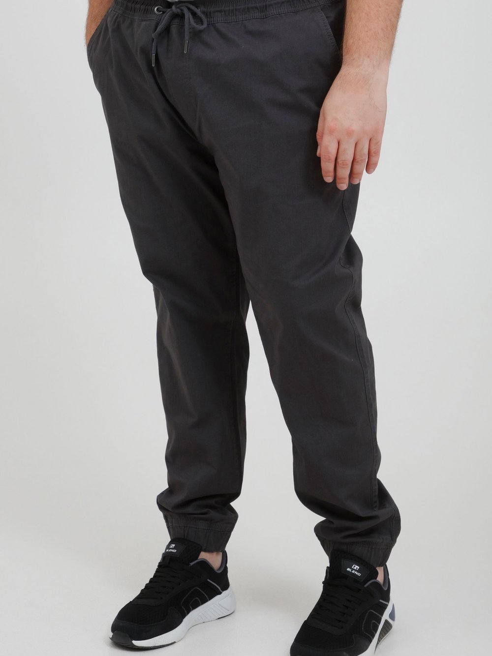 Solid Chinohose Herren grau, 5XL