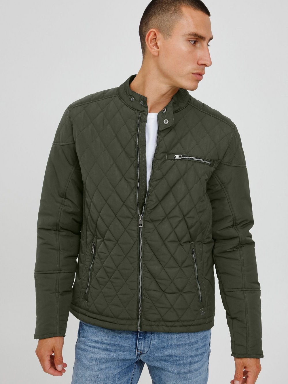 Solid Steppjacke Herren grün, M