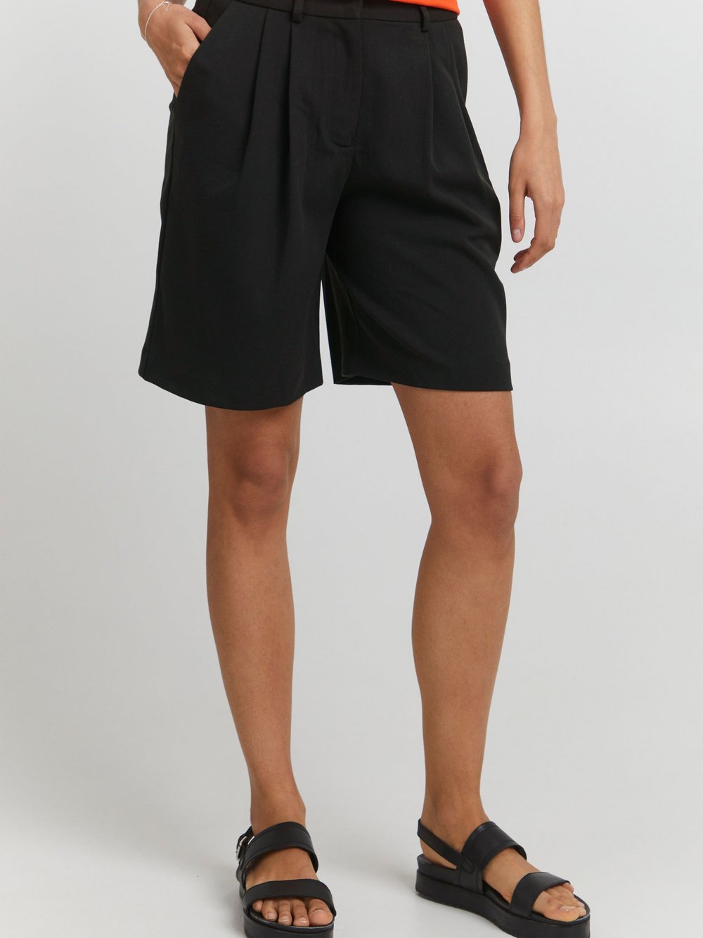 Ichi Shorts Damen schwarz, 36