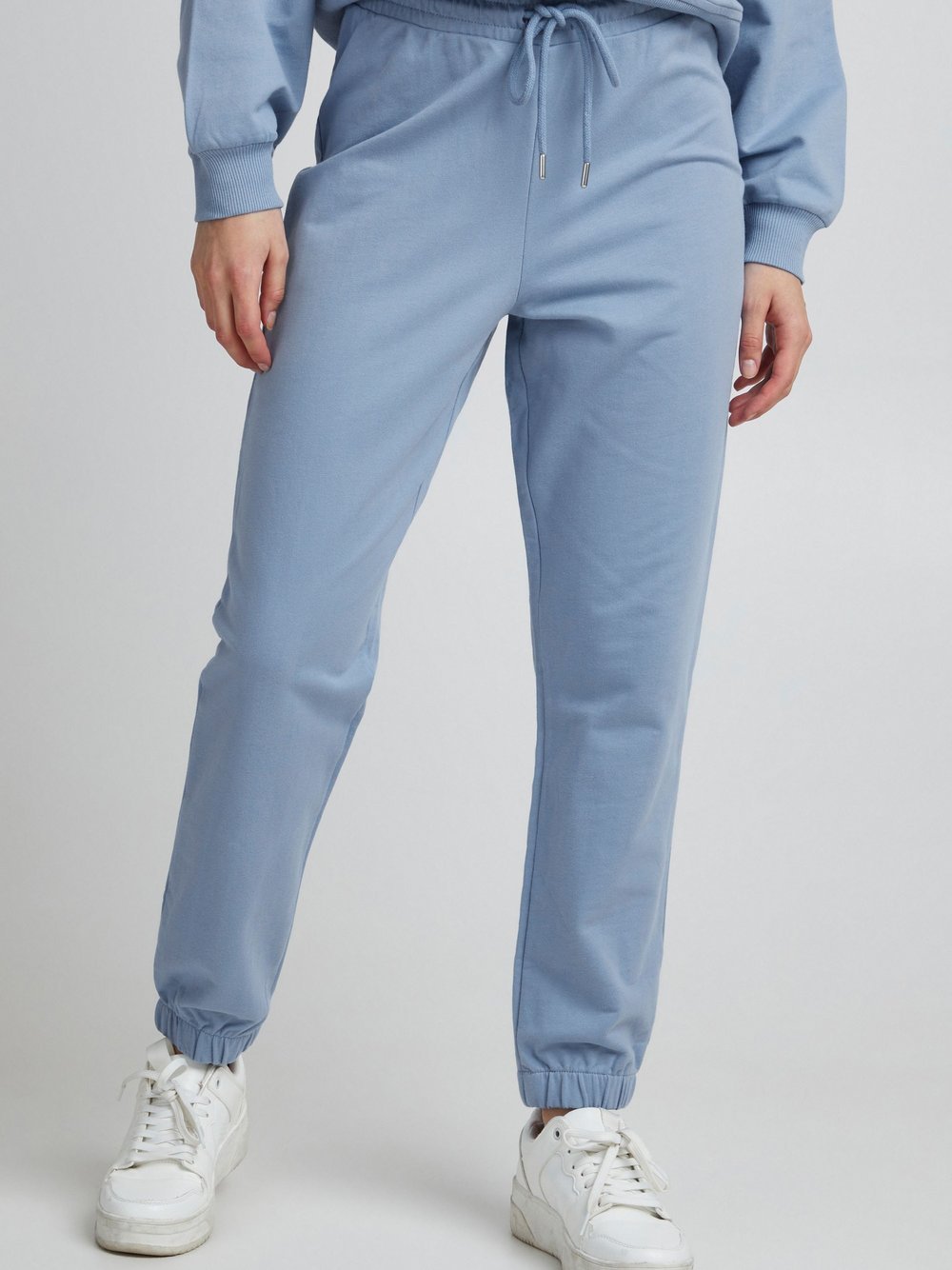 Ichi Jogginghose Damen Baumwolle blau, XS